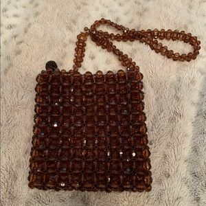 Vintage Vanessa beaded shoulder bag